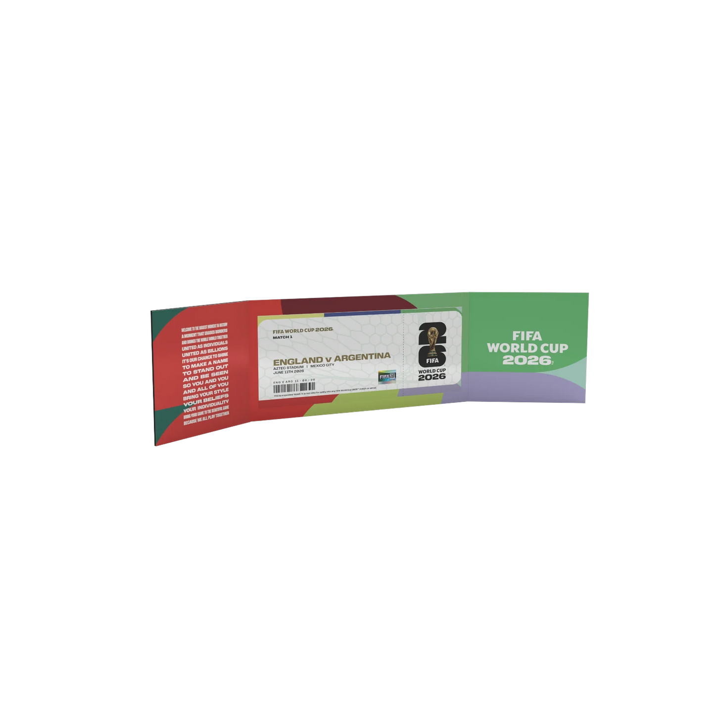 FIFA World Cup 2026™ Seattle Host City Replica Ticket