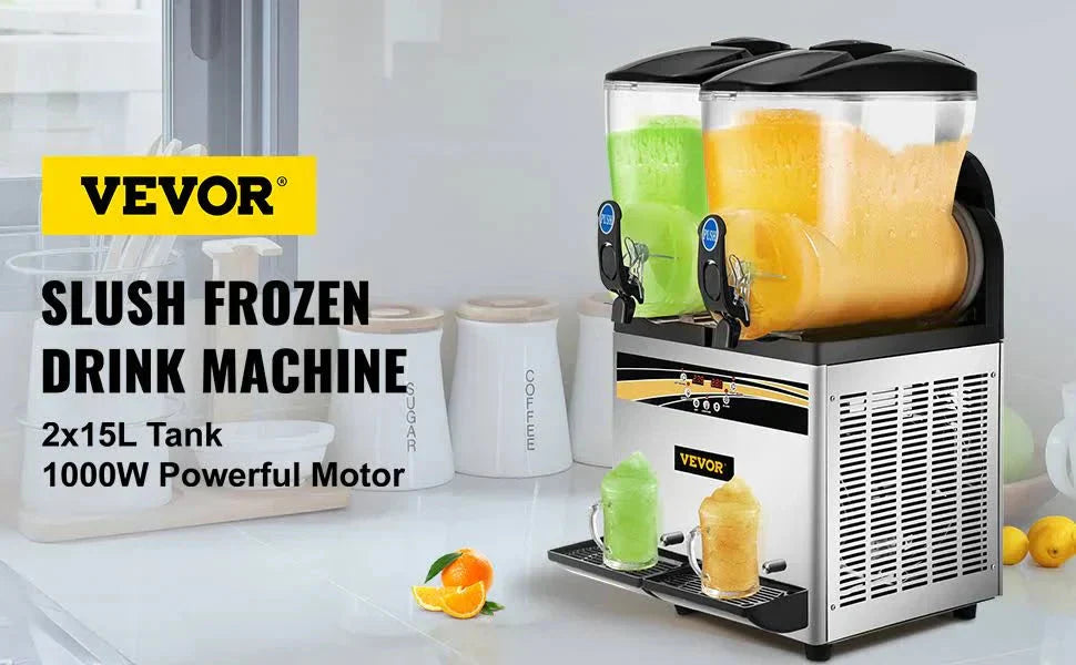 VEVOR Commercial Slushy Machine Slushie Machine