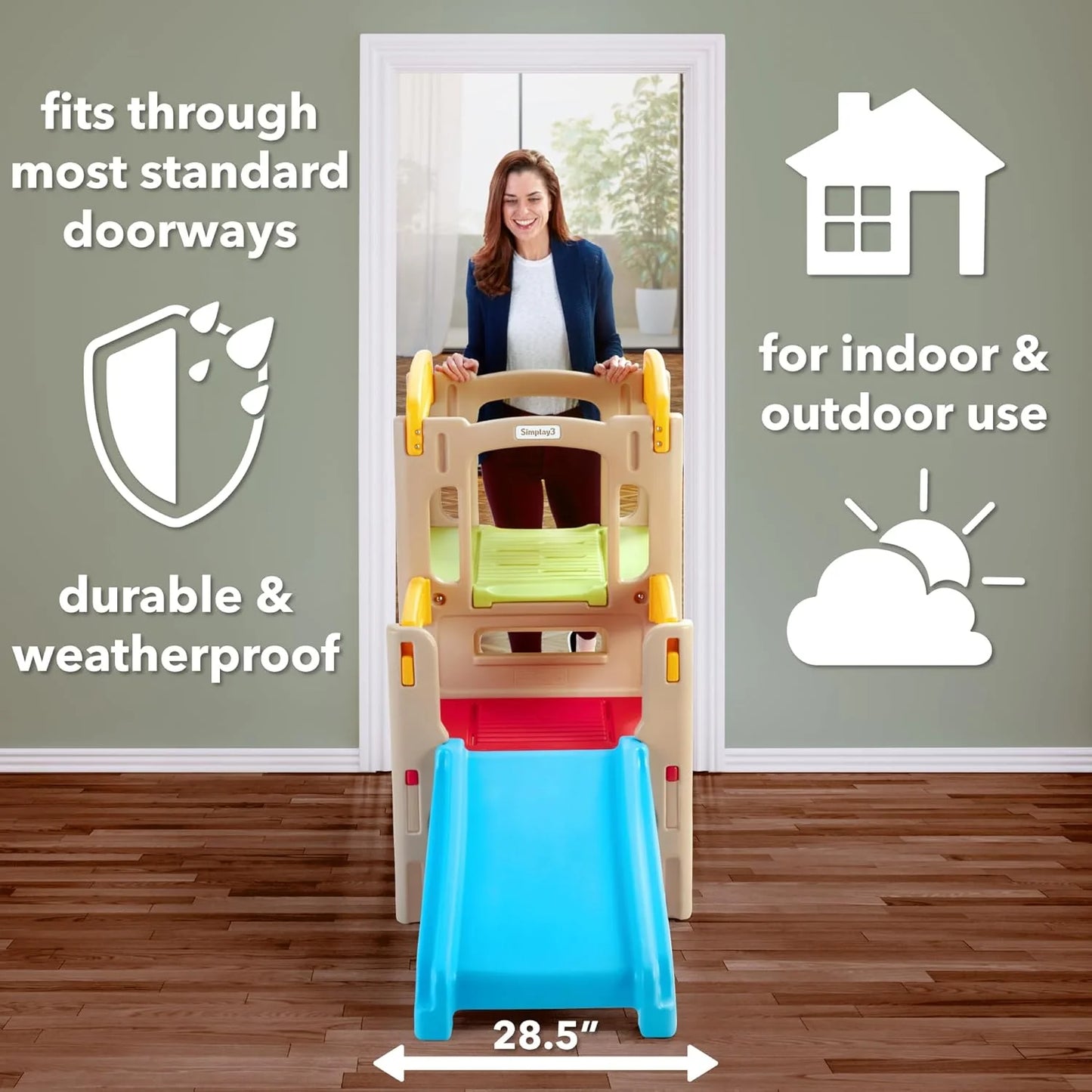 Simplay3 Young Explorers Adventure Climber, Indoor/Outdoor