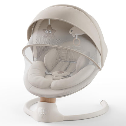 FASONBABY Electric Baby Swing with 10 Melodies & Remote