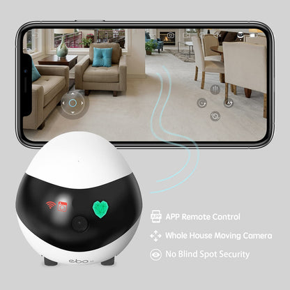ENABOT EBO SE FamilyBot Home Camera Robot - 1080P Pet Camera