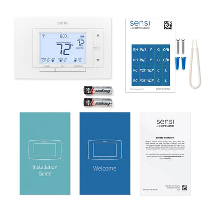 EMERSON Sensi Smart Thermostat ST55 - Wi-Fi Programmable