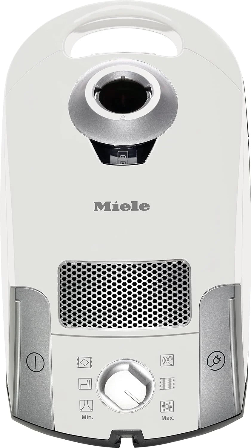 Pure Suction Powerline Canister Vacuum Cleaner, Lotus White