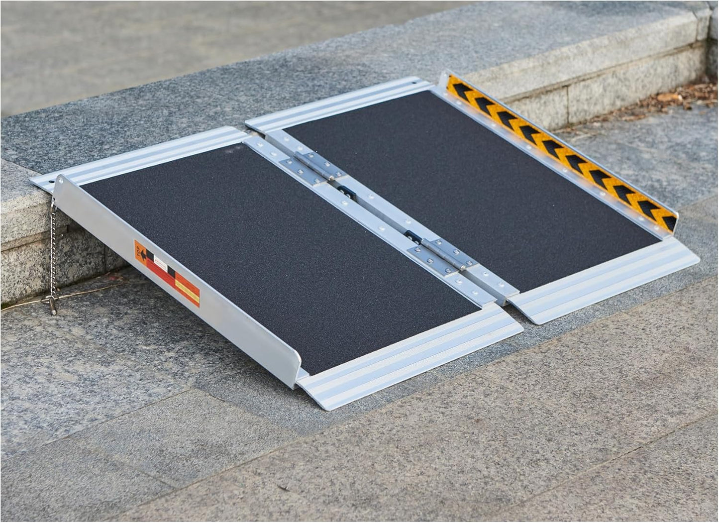 FACHNUO TOOL FACHNUO 2 Feet Portable Wheelchair Ramp - Aluminum