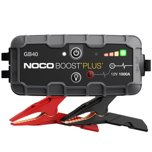 NOCO Boost GB40 Jump Starter: 1000A 12V Lithium Battery