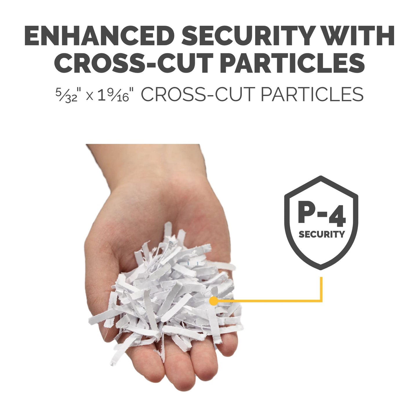 FELLOWES 14C10 Cross-Cut Paper Shredder for Home Office