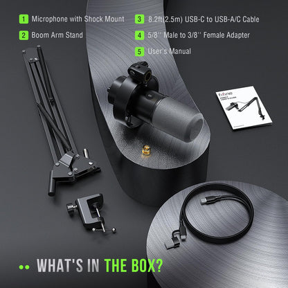 FIFINE K688 USB/XLR Dynamic Podcast Microphone Kit