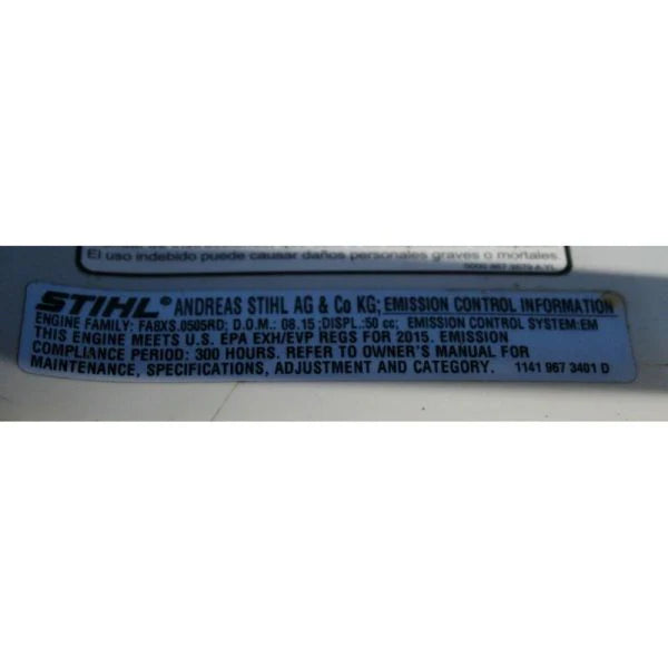 STIHL MS271 Farm Boss Chainsaw – 50.2 cc, 2.6 kW