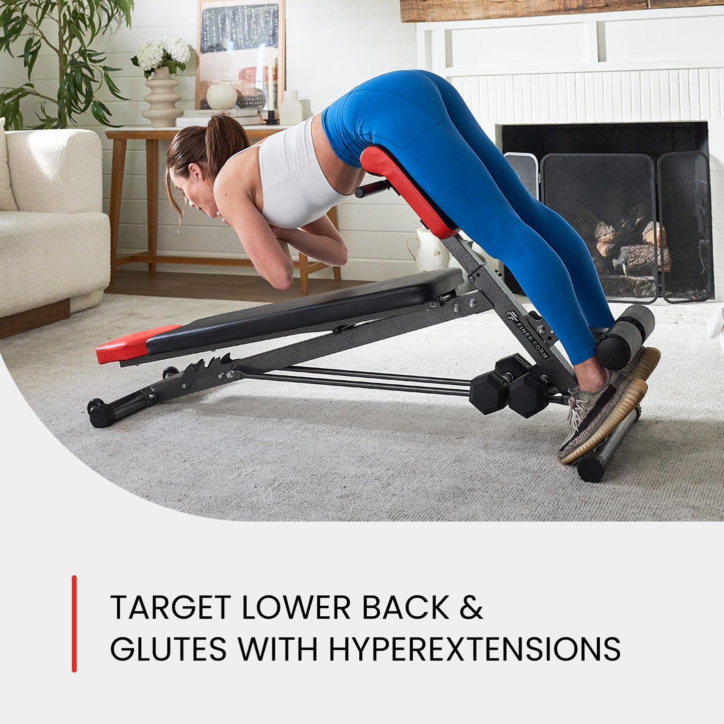 FF FINER FORM Multi-Functional Weight Bench for Home Gym Workout