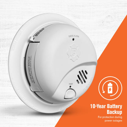 FIRST ALERT BRK Smoke Alarm Interconnect Hardwire Detector 3-Pack