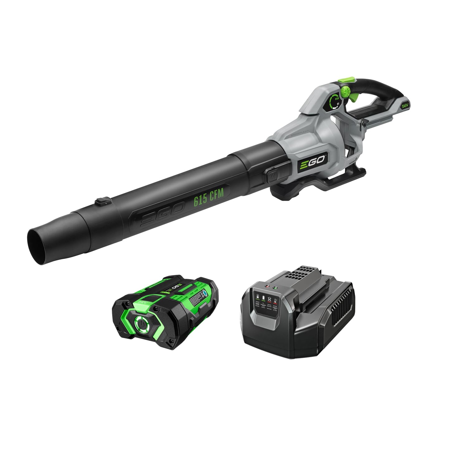 EGO POWER+ Cordless Electric Leaf Blower 615 CFM with Battery