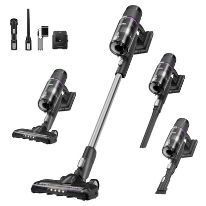 EUREKA ReactiClean 410 Cordless Vacuum - 50 Min Runtime, 5.5 lbs