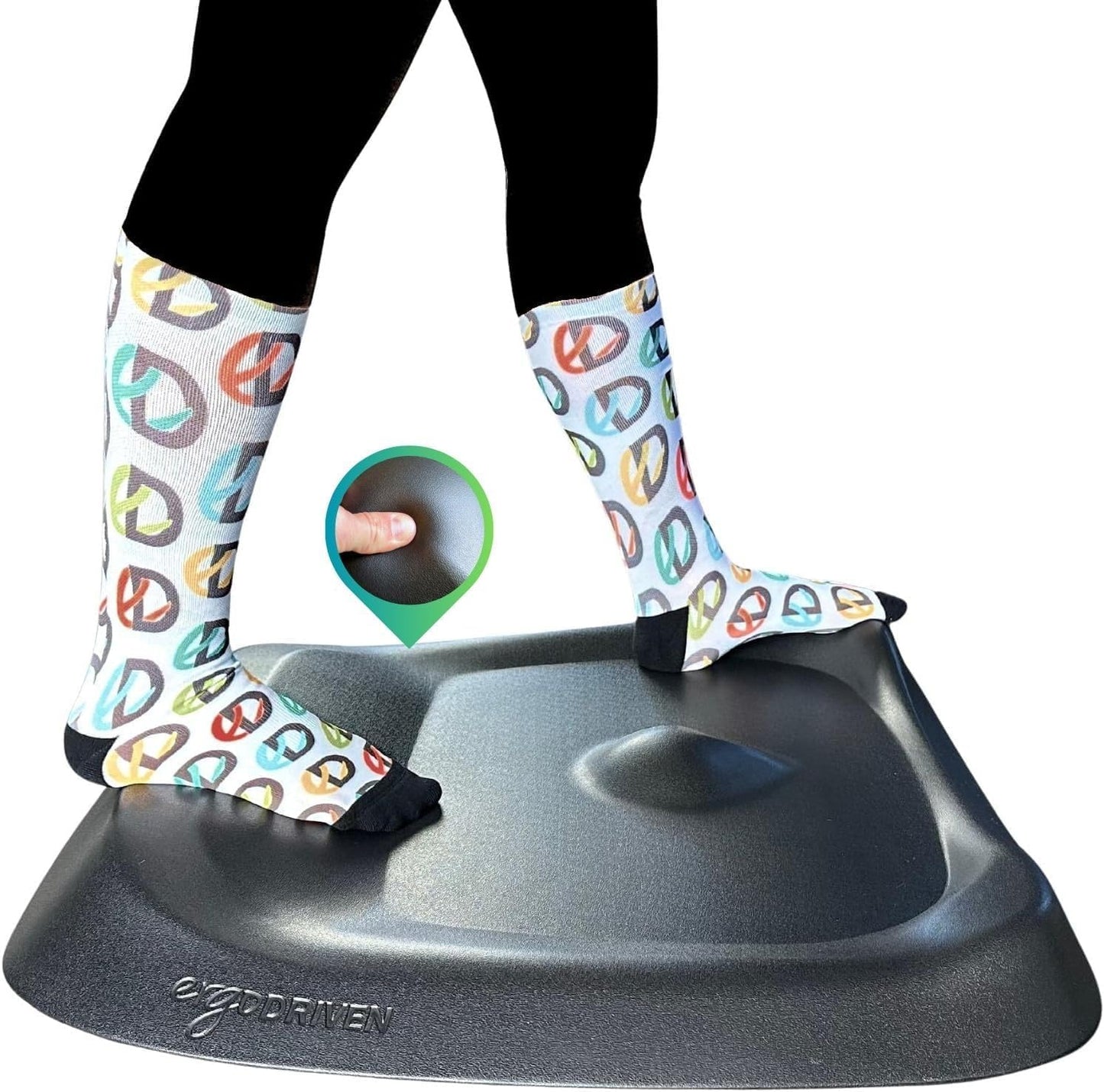 ERGODRIVEN The Standing Desk Mat - Topo | Anti-Fatigue Comfort Mat