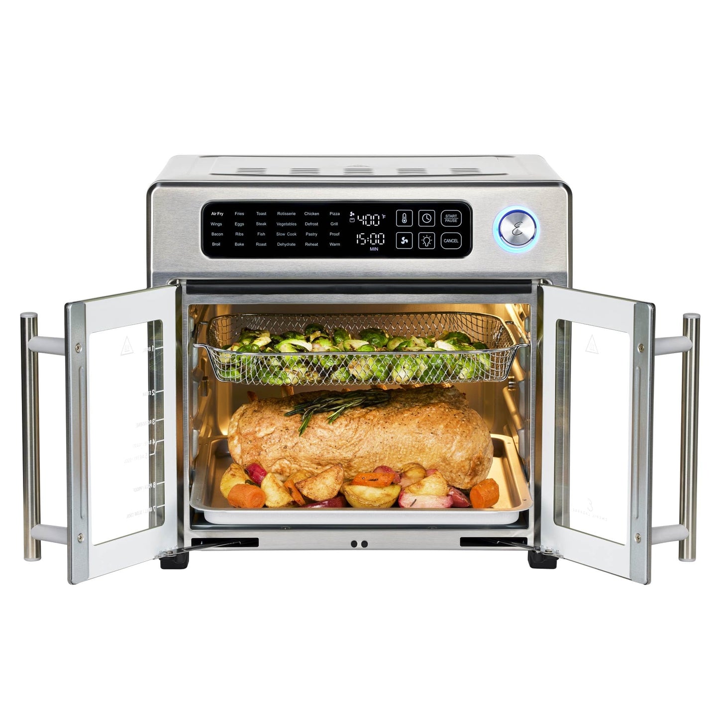 EMERIL LAGASSE Extra Large French Door Air Fryer Toaster Oven