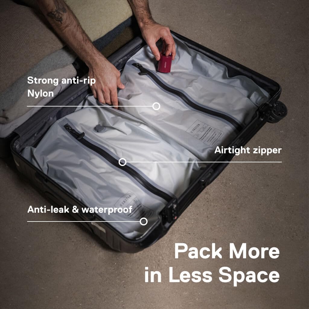 EKSTER Travel Pack Vacuum Kit - Waterproof Compression Bags