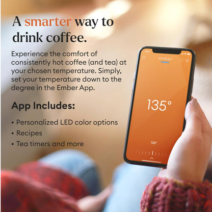 EMBER Temperature Control Smart Mug 2 - App-Controlled Heated Mug
