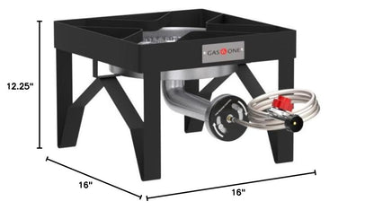 GAS ONE GasOne 200K BTU Heavy-Duty Propane Burner