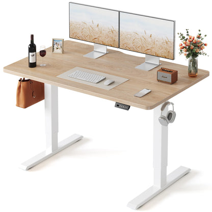 FEZIBO Electric Height Adjustable Standing Desk - 48x24 Inches