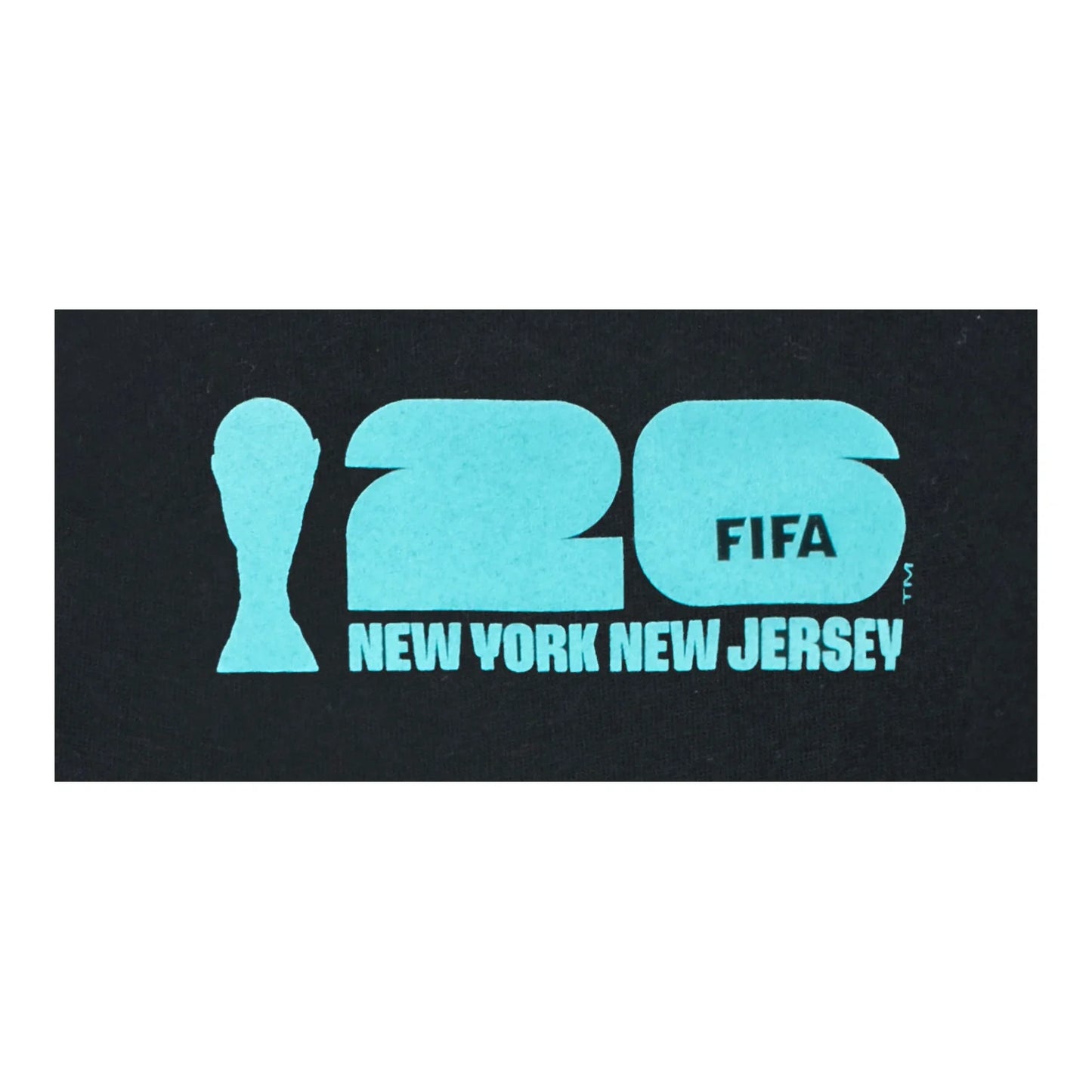FIFA World Cup 2026™ New York New Jersey Poster Black T-Shirt - Unisex