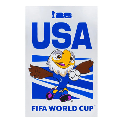 FIFA World Cup 2026™ USA Mascot White T-Shirt - Unisex