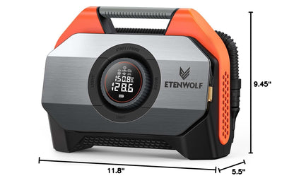 ETENWOLF VORTEX S6 Portable Tire Inflator for Heavy-duty Vehicles