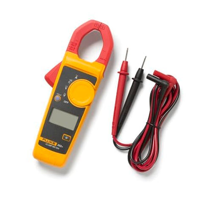 FLUKE 302+ Digital Clamp Meter - 400A AC Current, 600V DC