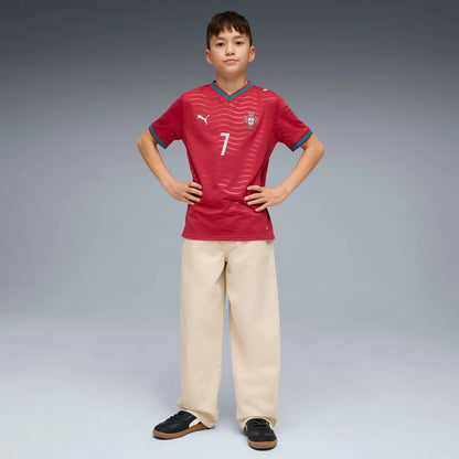 Portugal 2026 Home Ronaldo 7 Jersey - Youth