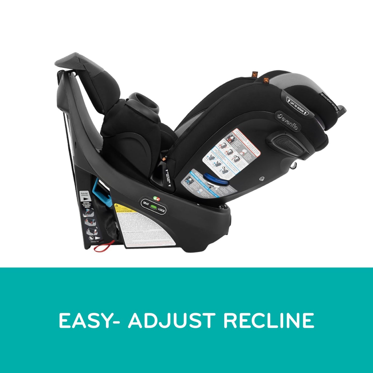 EVENFLO Revolve360 Extend Car Seat - 360° Rotation & Safety