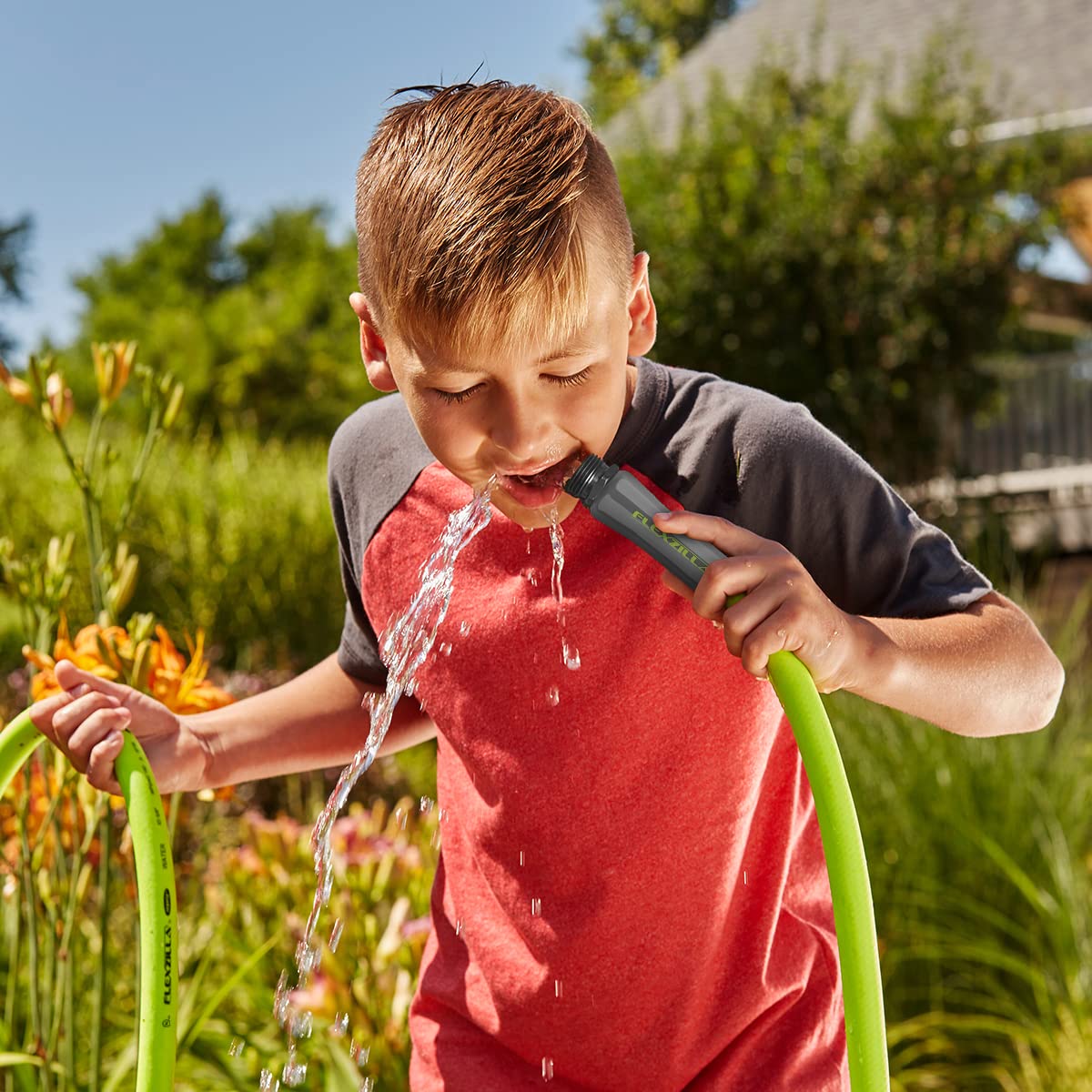 FLEXZILLA Garden Hose 3/4 in. x 100 ft., Lightweight & Durable