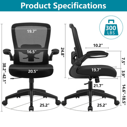 FELIXKING Ergonomic Office Chair with Adjustable High Back