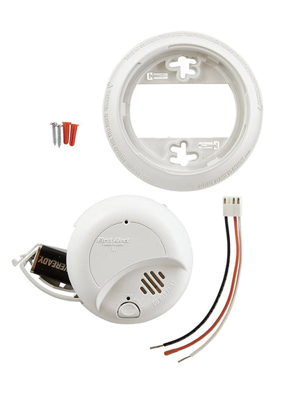 FIRST ALERT BRK SMI100-AC Hardwired Smoke Detector 6-Pack