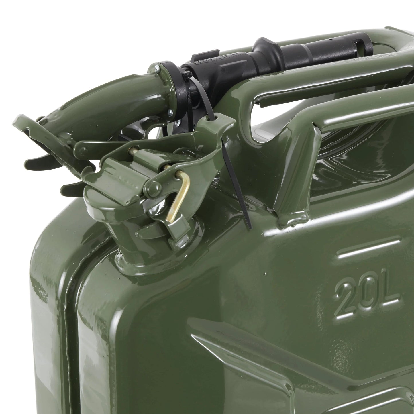 Wavian 3008 5.3 Gallon 20 Liter Authentic CARB Jerry Can with Spout, Green