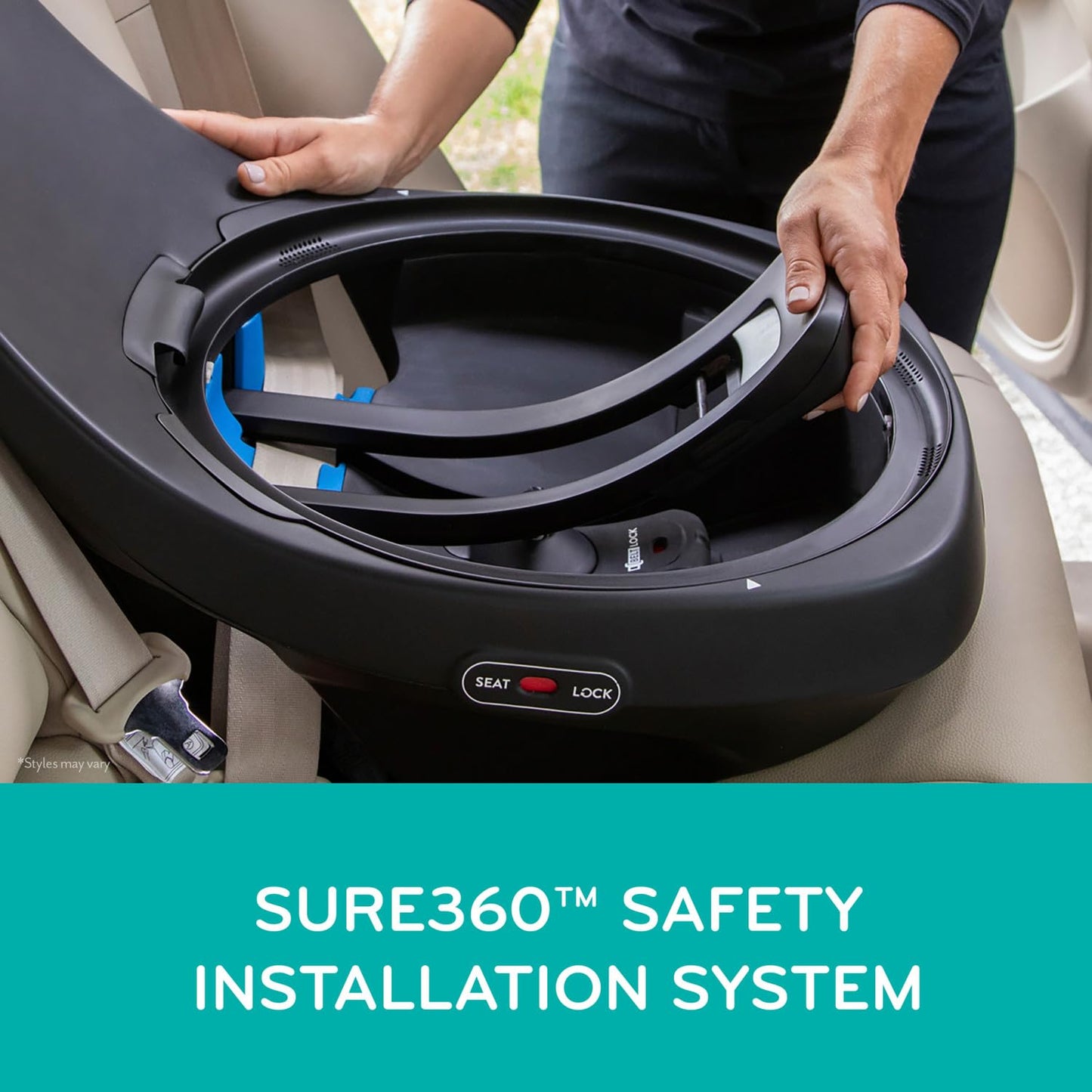 EVENFLO Revolve360 Extend Car Seat - 360° Rotation & Safety
