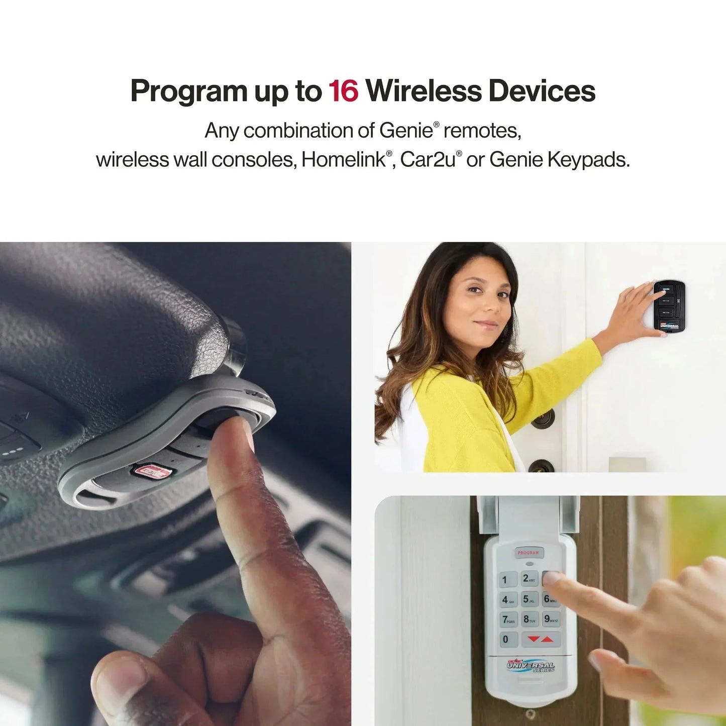Chain Drive 750 3/4 HPc Garage Door Opener w/Battery Backup - Heavy Duty.