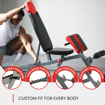 FF FINER FORM Finer Form Multi-Functional Weight Bench for Workouts
