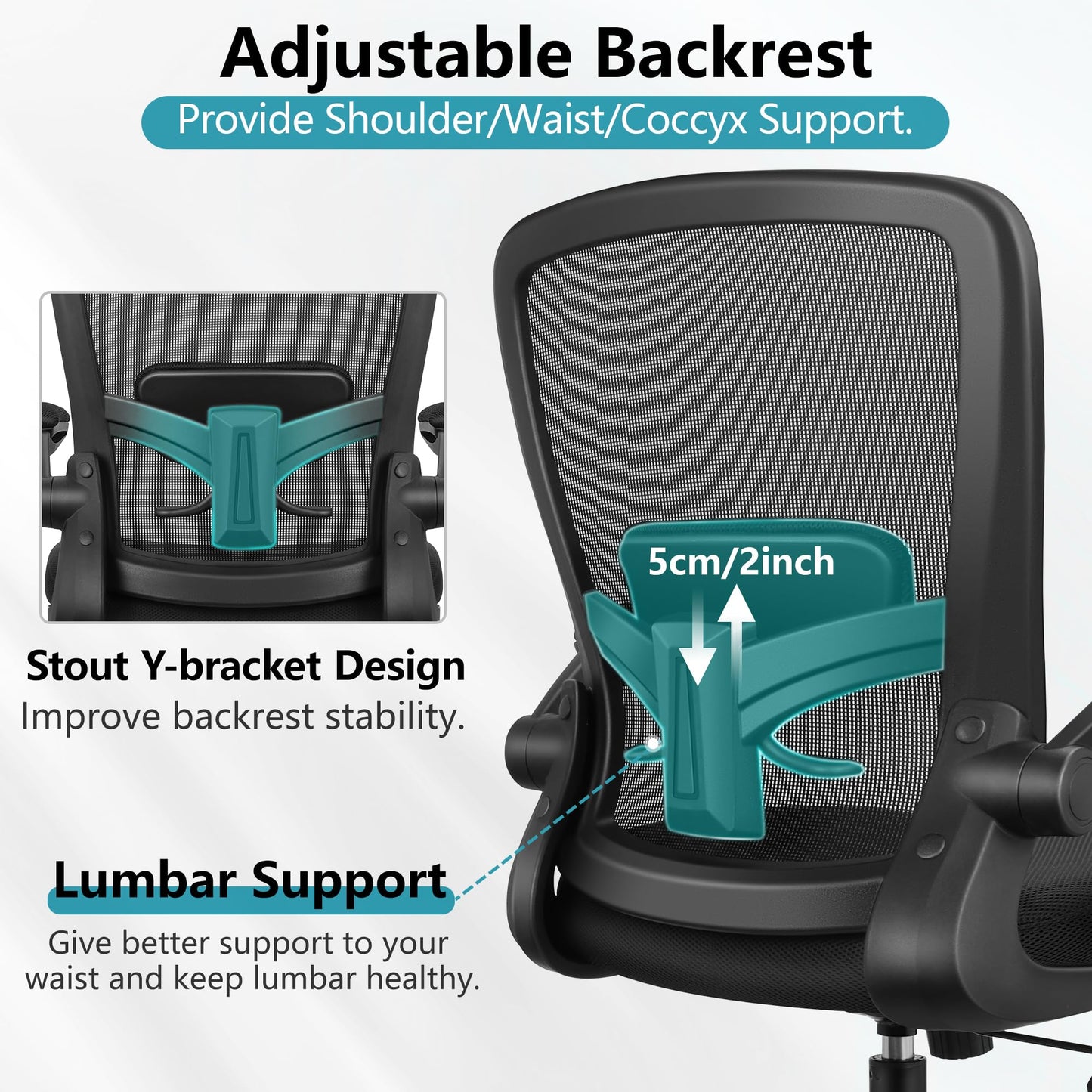 FELIXKING Ergonomic Office Chair with Adjustable High Back