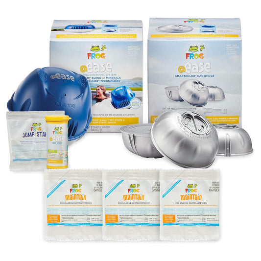FROG @Ease Hot Tub Floating Sanitizer System - 4 Month Bundle