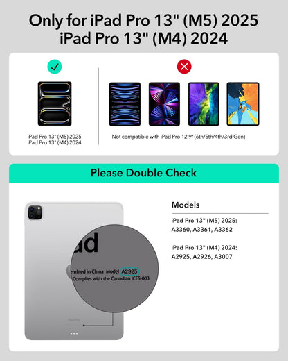 ESR iPad Pro 13 Keyboard Case with Magnetic Stand