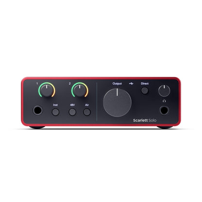 FOCUSRITE Scarlett Solo 4th Gen USB Audio Interface