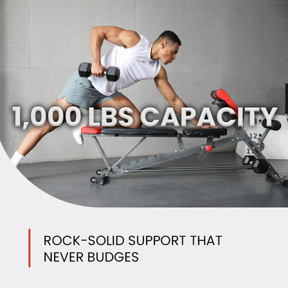 FF FINER FORM Finer Form Multi-Functional Weight Bench for Workouts