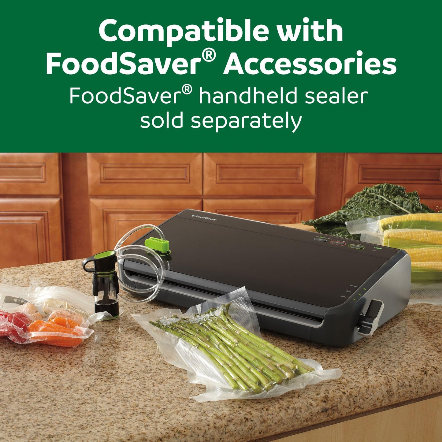 FOODSAVER Vacuum Sealer Machine with Automatic Bag Detection