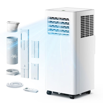 EUHOMY 10,000 BTU Portable Air Conditioner – 4 in 1 Unit