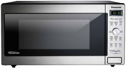 Panasonic Microwave Oven NN-SN966S Stainless Steel Countertop/Built-In with Inverter Technology and Genius Sensor, 2.2 Cubic Foot, 1250W