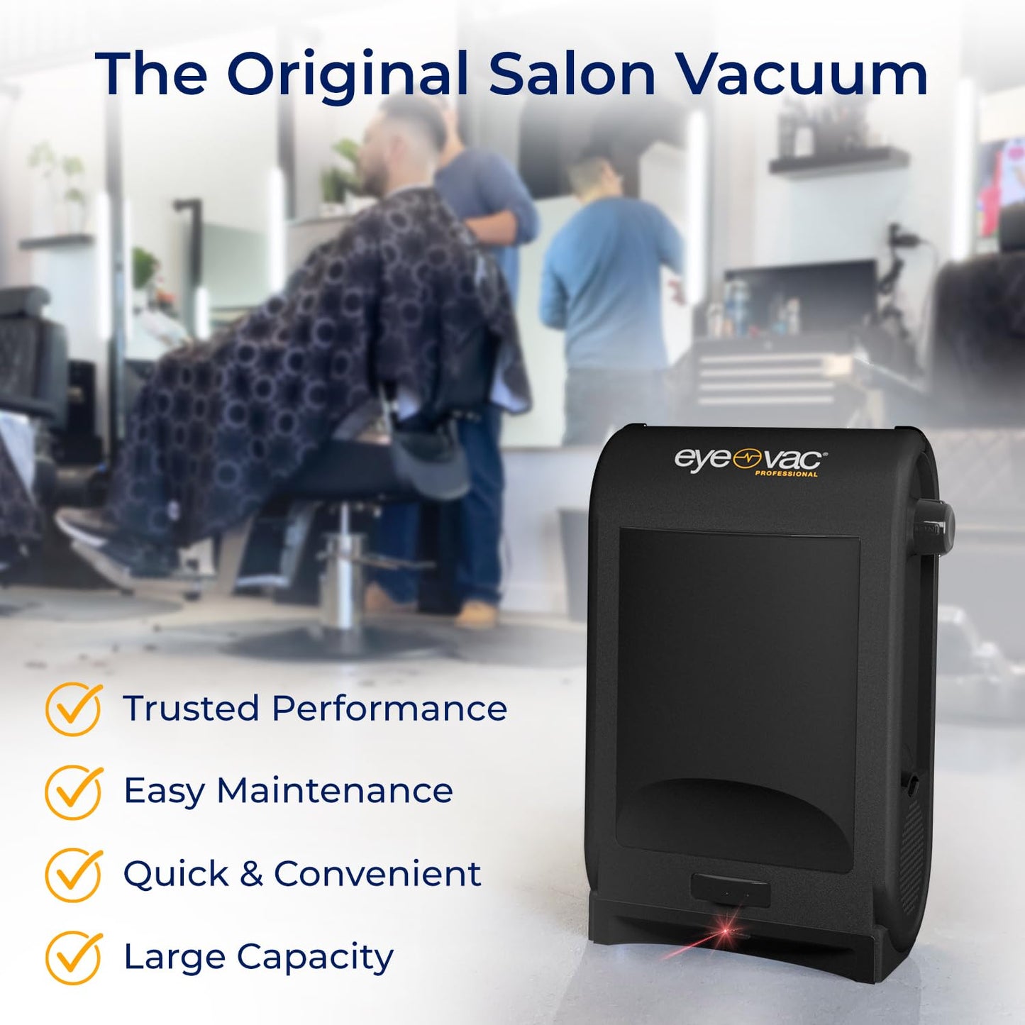 EYE-VAC EyeVac Pro Touchless Vacuum - Automatic Dustpan