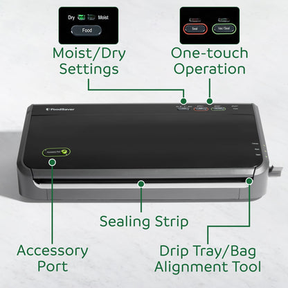 FOODSAVER Vacuum Sealer Machine with Automatic Bag Detection