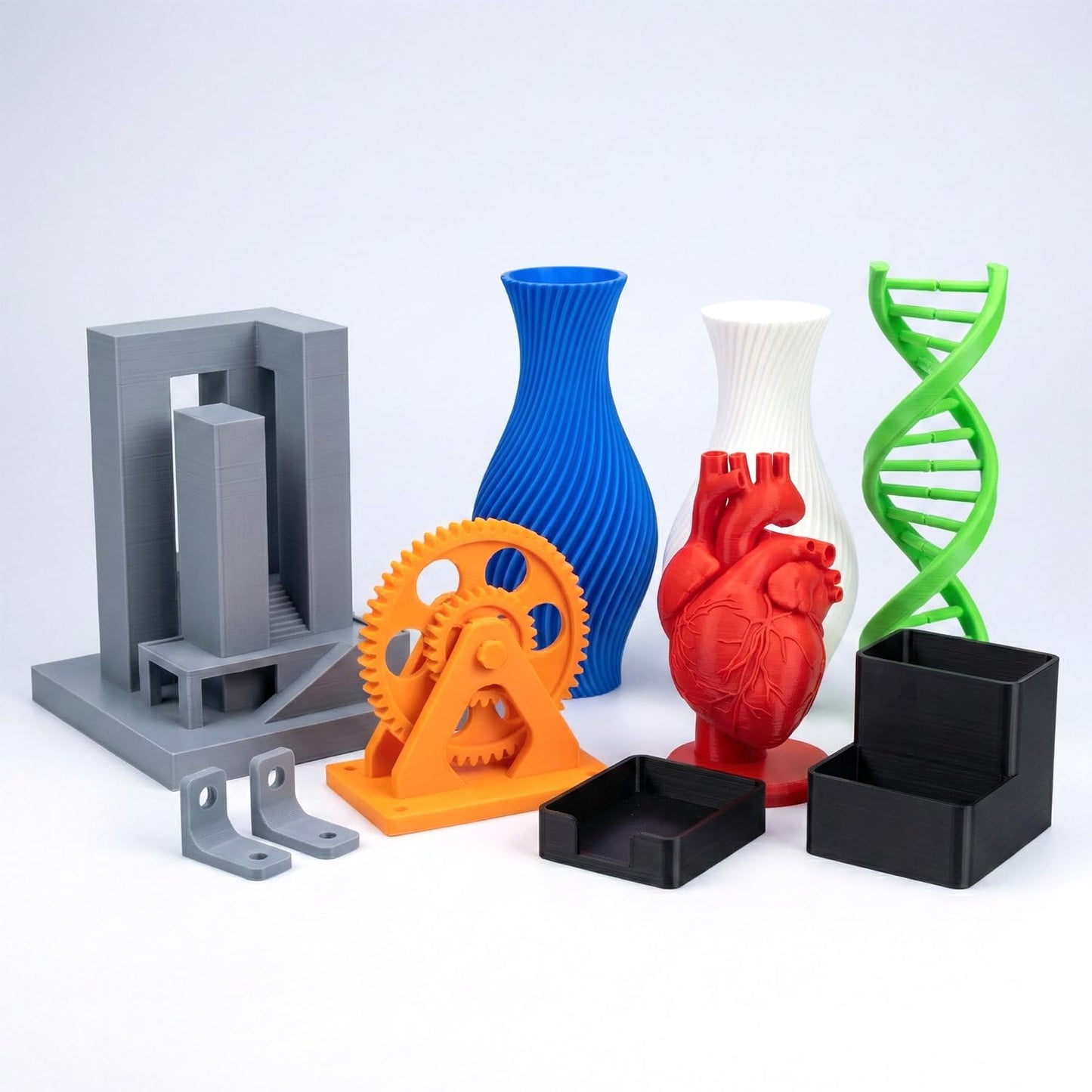 ESUN 10KG Black PLA Filament 1.75mm for 3D Printing