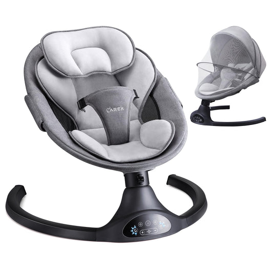 LAREX Baby Swing Electric Toddler Rocker with Remote