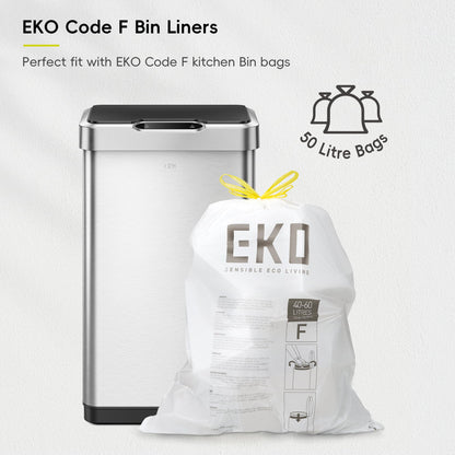 EKO Mirage-T Touchless Motion Sensor Trash Can 50L