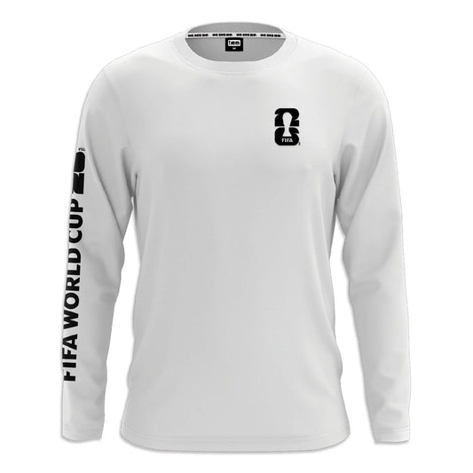 FIFA World Cup 2026™ Tiles Long Sleeve White T-Shirt - Unisex
