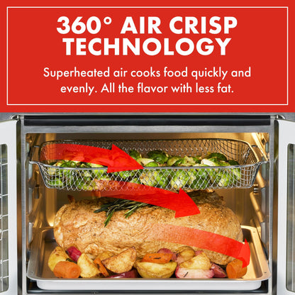 EMERIL LAGASSE Extra Large French Door Air Fryer Toaster Oven